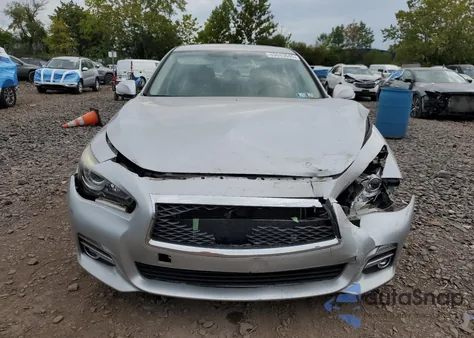 2015 Infiniti Q50 Base z USA, uszkodzony, nr VIN JN1BV7AR9FM414043